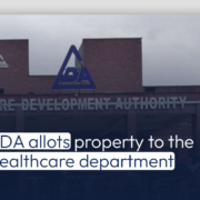 LDA allots property to the healthcare department