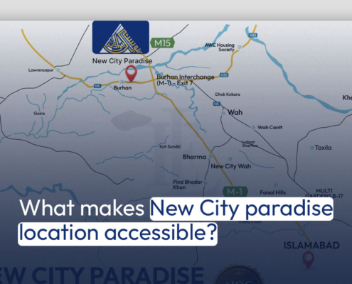 What makes New City paradise location accessible?