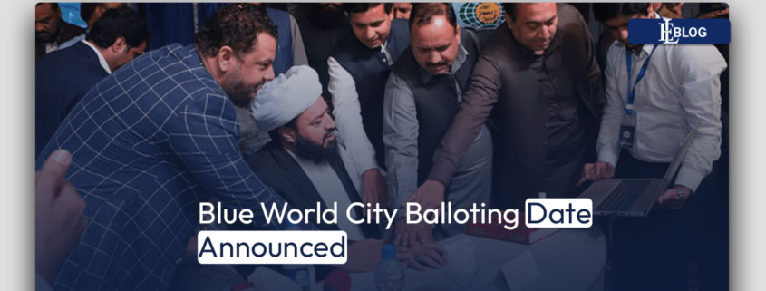 Blue World City Balloting Date Announced