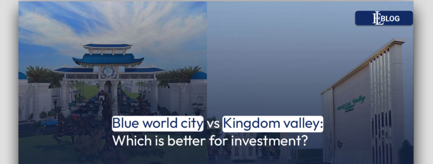 Blue world city vs Kingdom valley: Which is better for investment?