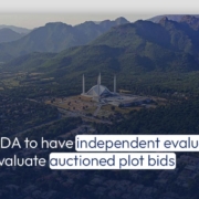 CDA to have independent evaluator evaluate auctioned plot bids