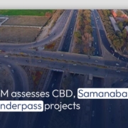 CM assesses CBD, Samanabad Underpass projects