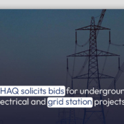 DHAQ solicits bids for underground electrical and grid station projects