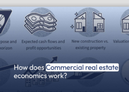 How does Commercial real estate economics work?