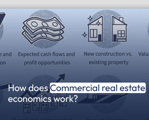 How does Commercial real estate economics work?