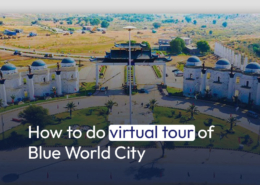How to do virtual tour of Blue World City