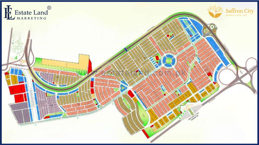 Saffron City Rawalpindi master plan