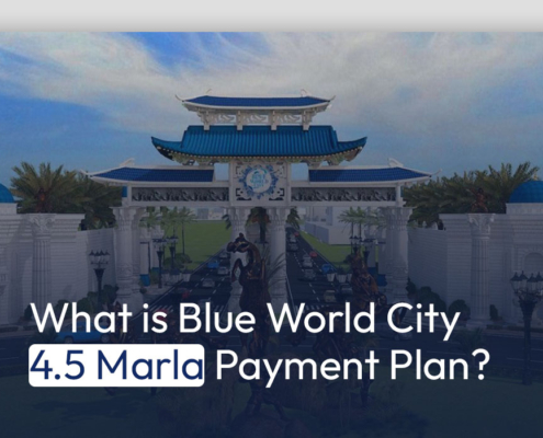 What is Blue World City 4.5 Marla Payment Plan?