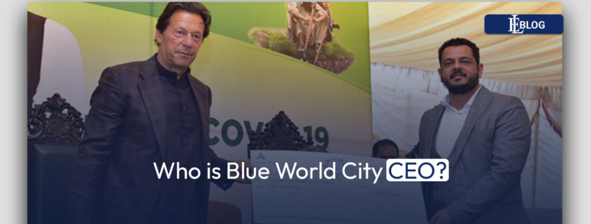Who is the Blue World City CEO?