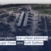 Completed pre-urban planning for Gujar Khan and Kotli Sattian