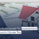 Notices issued for assessment of Luxury House Tax