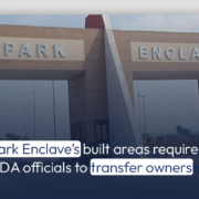 Park Enclave's built areas require CDA officials to transfer ownership