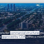 Plans for commercial structures must be approved by CDA within a month