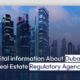Vital information About Dubai Real Estate Regulatory Agency