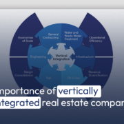 Importance of vertically integrated real estate company