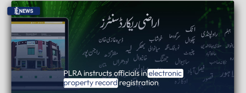 PLRA instructs officials in electronic property record registration