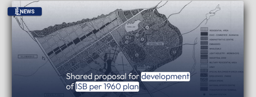 Shared proposal for development of ISB per 1960 plan