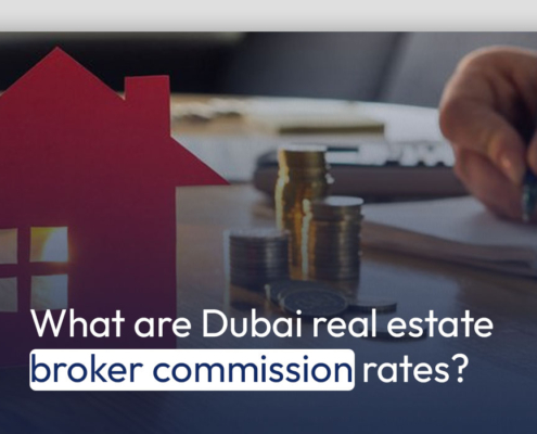 What are Dubai real estate broker commission rates?