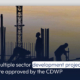 Multiple sector development projects are approved by the CDWP