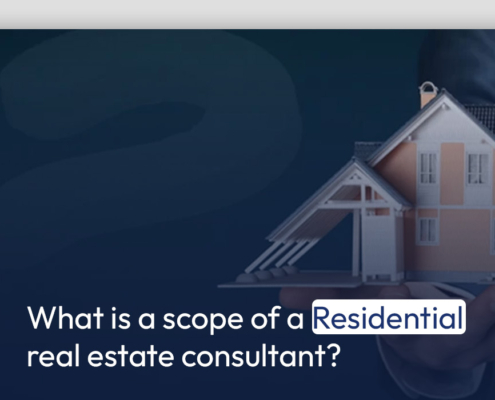 What is a scope of a Residential real estate consultant?