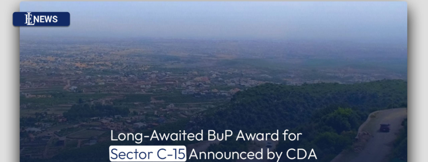 Long-Awaited BuP Award for Sector C-15 Announced by CDA