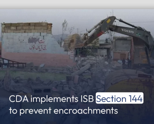 CDA implements ISB Section 144 to prevent encroachments