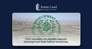 CDA requests I-15 allotees deposit development fees before tomorrow