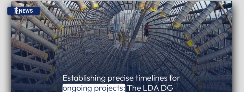 Establishing precise timelines for ongoing projects: The LDA DG