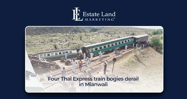 Four Thal Express train bogies derail in Mianwali