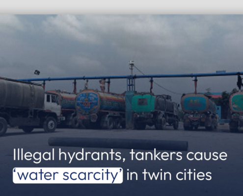 Illegal hydrants, tankers cause ‘water scarcity’ in twin cities