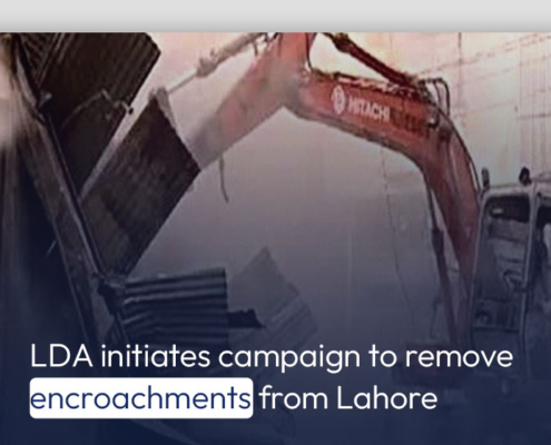 LDA initiates campaign to remove encroachments from Lahore