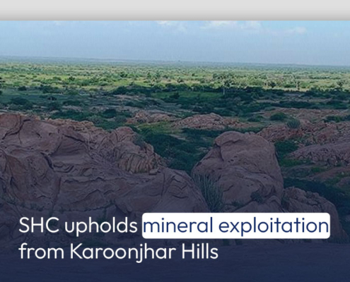 SHC upholds mineral exploitation from Karoonjhar Hills