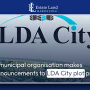 A municipal organisation makes announcements to LDA City plot proprietors