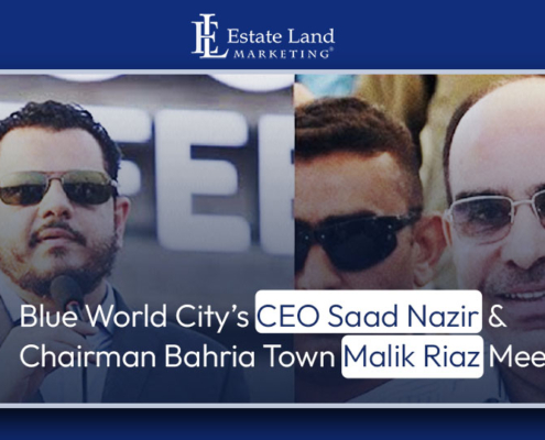 Blue World City's CEO Saad Nazir & Chairman Bahria Town Malik Riaz Meeting