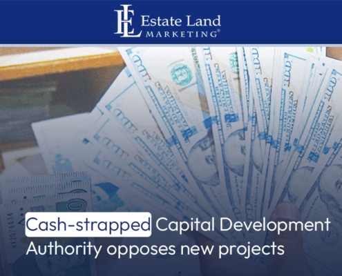 Cash-strapped Capital Development Authority opposes new projects