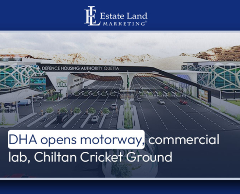 DHA opens motorway, commercial lab, Chiltan Cricket Ground