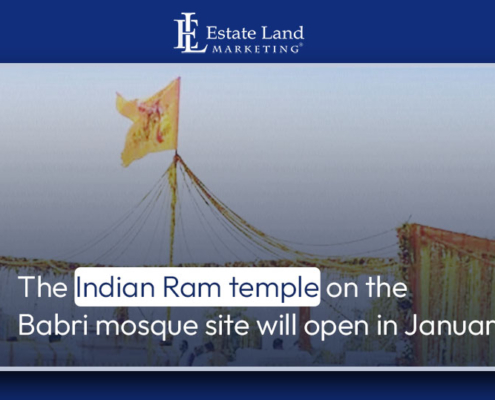 The Indian Ram temple on the Babri mosque site will open in January