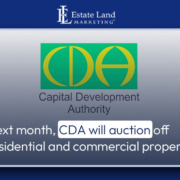 Next month, CDA will auction off residential and commercial property