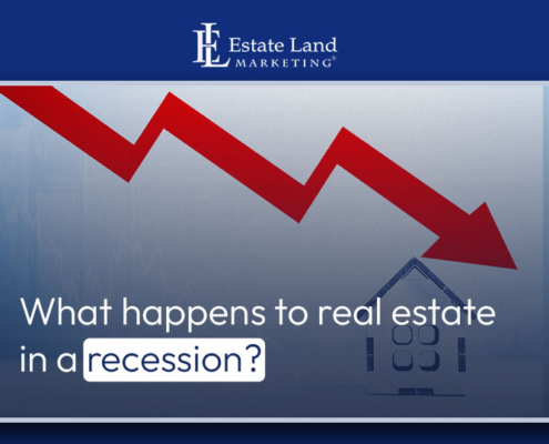 What happens to real estate in a recession?
