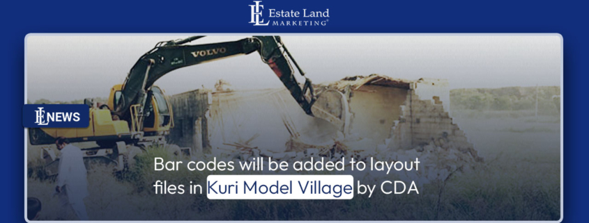 Bar codes will be added to layout files in Kuri Model Village by CDA