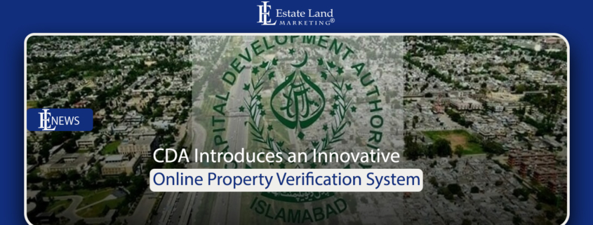 CDA Introduces an Innovative Online Property Verification System