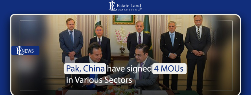 Pak, China have signed 4 MOUs in Various Sectors