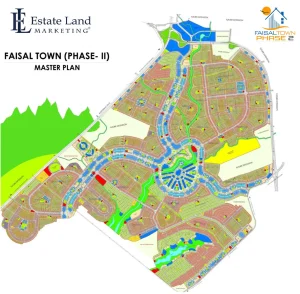The image of Faisal town phase 2 Master plan 